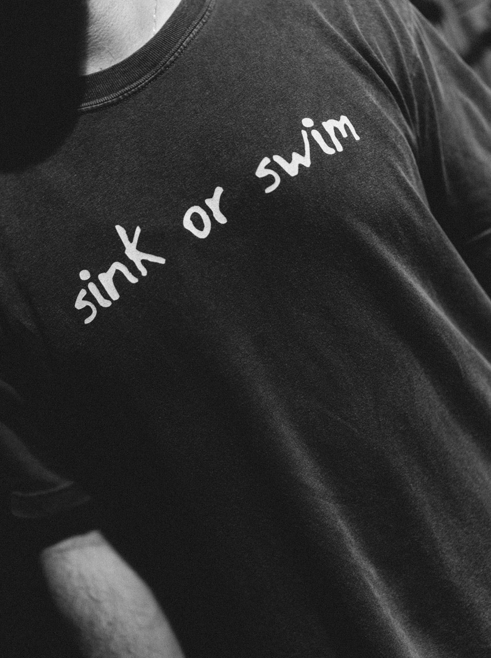 At Your Own Risk Grey Tee